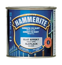 Hammerite metallmaling sølv glatt effekt 250 ml